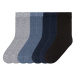 pepperts!® Chlapčenské ponožky, 7 párov (sivá/modrá/námornícka modrá/čierna)