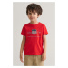 TRIČKO GANT ARCHIVE SHIELD SS T-SHIRT BRIGHT RED