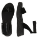 Calvin Klein Jeans Remienkové sandále  sivá / čierna