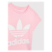 Adidas Tričko adicolor Trefoil HC1974 Ružová Regular Fit