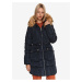 Dark blue quilted winter coat TOP SECRET - Women