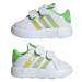 Detská rekreačná obuv ADIDAS Grand Court 2.0 Tinkerbell white linen green lucid lime