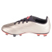 Strieborné chlapčenské kopačky adidas Predator Club Jr FxG IF6423