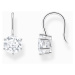 Thomas Sabo H2287-051-14 Silver dangle earrings with white cubic zirconia