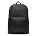 Tommy Hilfiger Ruksak Business Leather Backpack AM0AM12491 Čierna