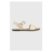 Kožené sandále Vagabond Shoemakers TIA 2.0 dámske, béžová farba, 5531.101.02