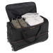 Travelite Basics Wheeled duffle L Black/orange