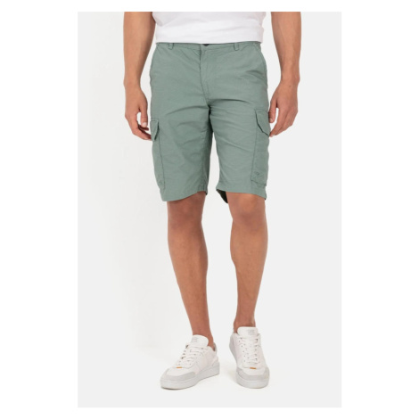 Šortky Camel Active Shorts Cargo Aqua Green