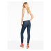 Dámske nohavice Jeans Wish Navy Blue - L`AF