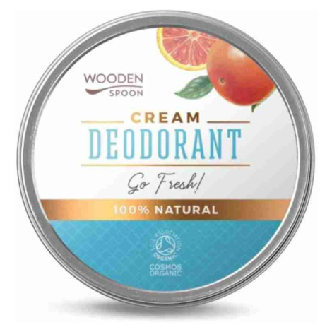 Wooden Spoon Prírodný krémový deodorant Go Fresh! 60 ml