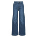 Pepe jeans  WIDE LEG JEANS UHW  Rifle flare / široké Modrá