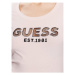 Guess Tričko Mesh Logo W3GI35 J1300 Ružová Slim Fit