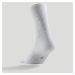 Športové ponožky RS 100 vysoké 3 páry biele
