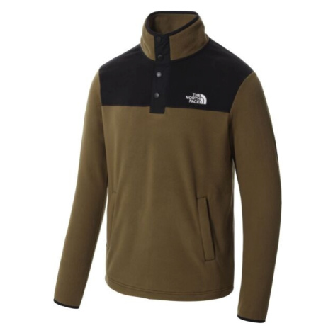 The North Face HOMESAFE M Pánska flísová mikina, khaki, veľkosť