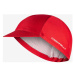 CASTELLI Cyklistická čiapka - ROSSO CORSA 2 - červená