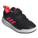 Dievčenská rekreačná obuv ADIDAS Tensaur C core black footwear white turbo pink