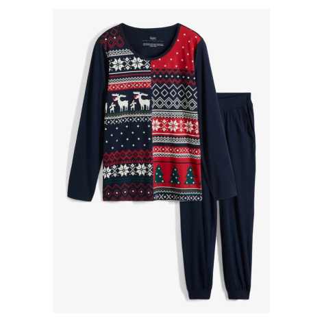 Pyžamo z čistej bavlny bonprix