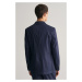 SAKO GANT SLIM COTTON LINEN SUIT BLAZER MARINE