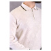 66492 Dewberry Zippered Polo Neck Knit Mens Sweater-STONE