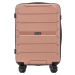 RUŽOVÝ CESTOVNÝ KUFOR SPARROW VEĽ. PP06, CABIN SUITCASE WINGS, ROSE GOLD - POLIPROPYLENE