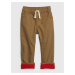 GAP Kids Jeans fleece-lined pull-on slim Washwell - Boys