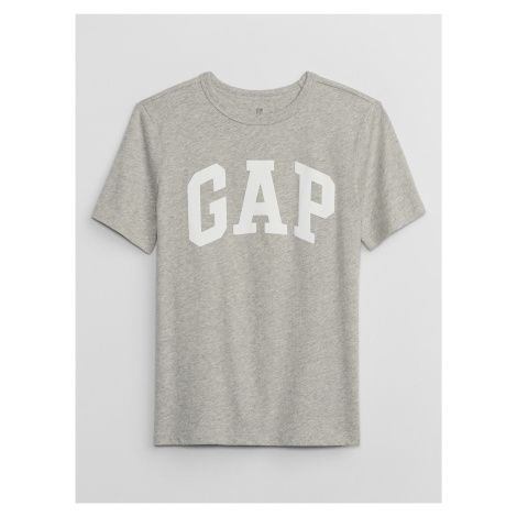 Šedé detské tričko s logom GAP