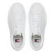 Tommy Jeans Sneakersy Tjw Leather Cupsole Ess EN0EN02507 Biela