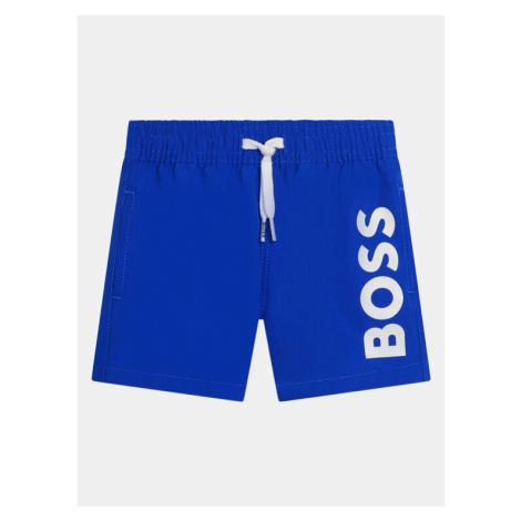 Boss Športové kraťasy J50580 M Modrá Regular Fit Hugo Boss