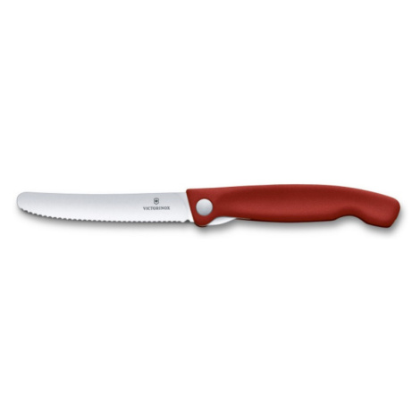 Skladací nôž Victorinox Swiss Classic - vlnkové ostrie Farba: červená
