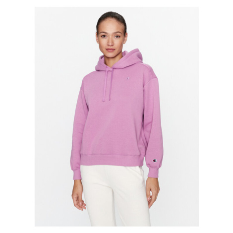 Champion Mikina Hooded Sweatshirt 116678 Ružová Custom Fit