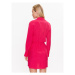 Sisley Každodenné šaty 4B5FLV03L Ružová Regular Fit