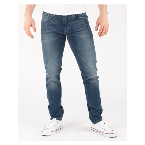 Tmavomodré pánske slim fit džínsy Pepe Jeans Stanley