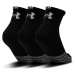 Under Armour Heatgear Quarter 3-Pack Black