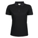 Tee Jays Dámske polo tričko - väčšej veľkosti TJ1401X Black