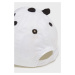 Detská bavlnená čiapka Mayoral Newborn biela farba, vzorovaná