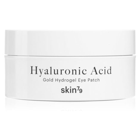 Skin79 24k Gold Hyaluronic Acid hydrogélová maska na očné okolie s kyselinou hyalurónovou