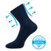 Boma Viktorka Dámske ponožky s extra voľným lemom - 3 páry BM000000624700100354 tmavo modrá