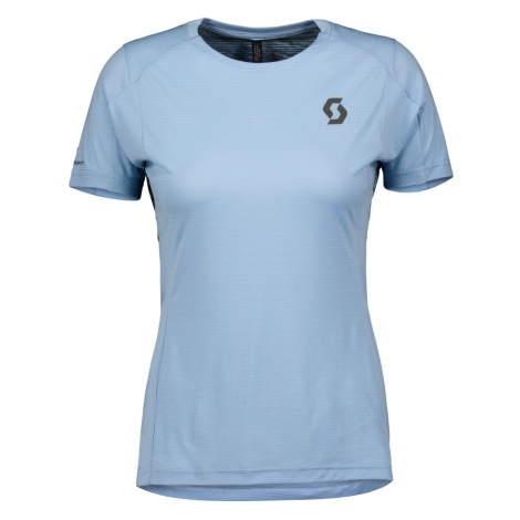 Scott Trail Run SS Glace Blue Women's T-Shirt