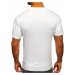Biele pánske tričko s potlačou Bolf 142173