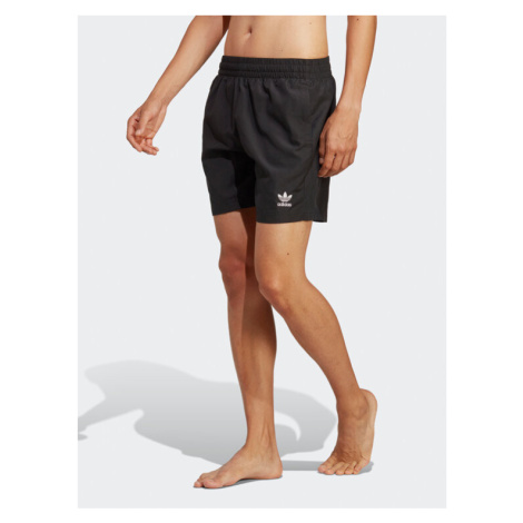 Adidas Plavecké šortky Originals Essentials Solid Swim Shorts HT4411 Čierna Regular Fit