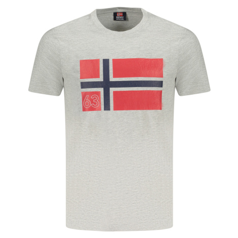 NORWAY 1963 MEN'S SHORT SLEEVE T-SHIRT GREY