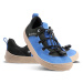 Detské barefoot tenisky Be Lenka Xplorer - Blue & Olive Black