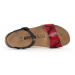 Bayton Sandále 'Wodonga'  červená / čierna