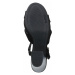 MTNG Remienkové sandále 'AMAZONAS'  čierna