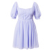 Abercrombie & Fitch Letné šaty  fialová