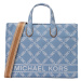 MICHAEL Michael Kors Shopper 'GIGI'  modrá / hnedá / biela