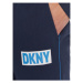 DKNY Teplákové nohavice N5_6874_DKY Tmavomodrá Regular Fit
