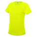 Just Cool Dámske športové triko JC005 Electric Yellow