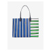 Green-Blue Ladies Striped Shopper Tommy Hilfiger - Women