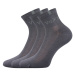 Voxx Fredy Unisex ponožky - 3 páry BM000000640200101794 tmavo šedá